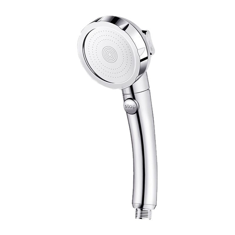 Three-Setting Pressurized Shower Faucet Set with Handheld Head & Stainless Steel Pipe