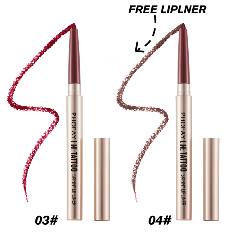 Waterproof Lip Liner Pencil - Long Lasting Contour and Definition