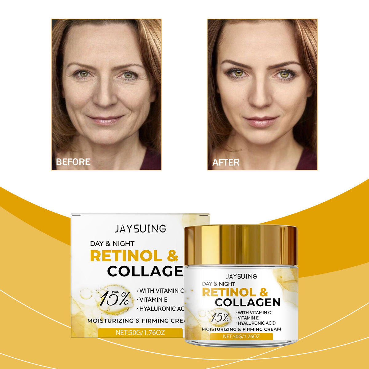 Collagen Moisturizing Body Cream 50g - Hydrating Skin Care