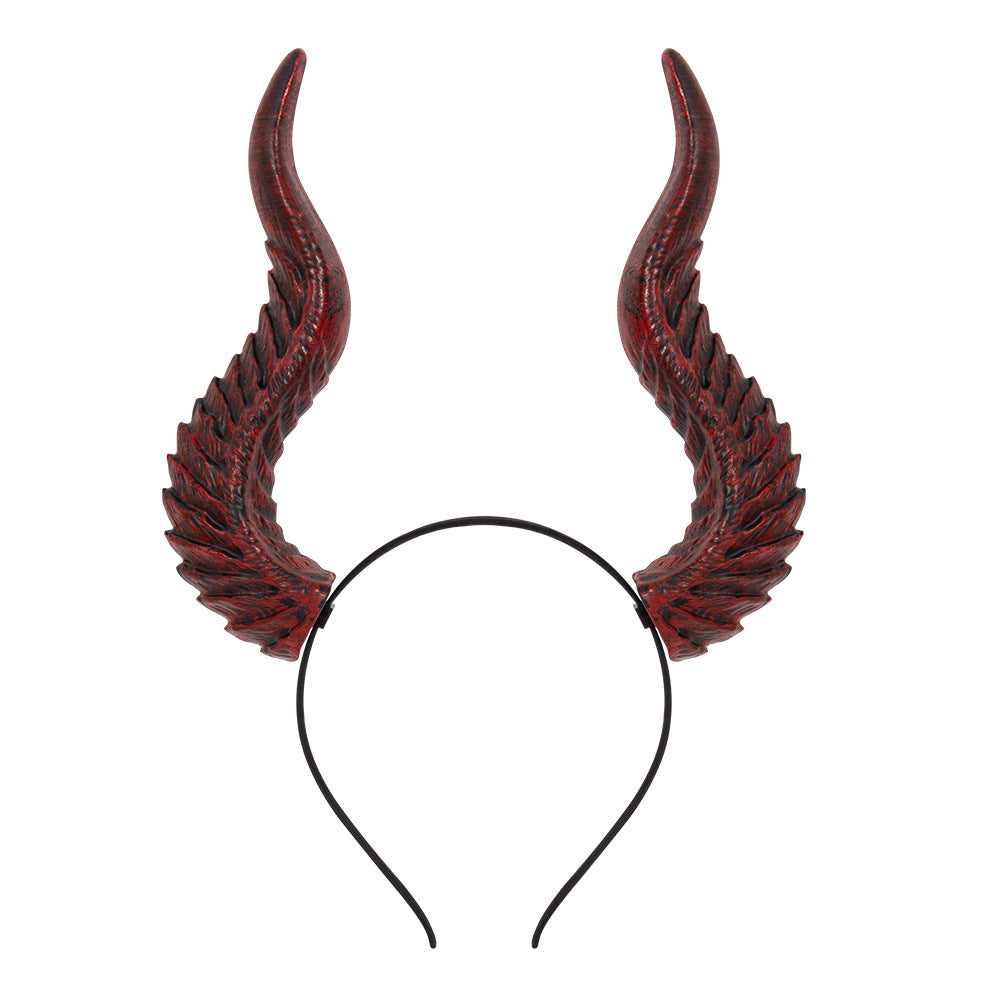 Devil Horn Headband Hair Accessory - Halloween Costume Prop