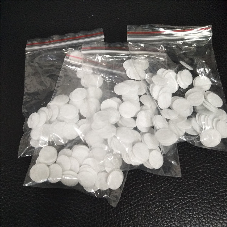 Filter Cotton - White, 1mm Thickness, Pack of 40-50 Pieces