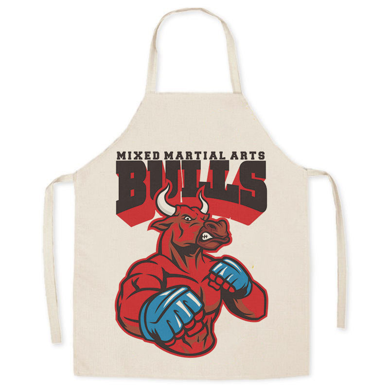 Funny Cartoon Apron for Kids and Adults - Creative Animal Design