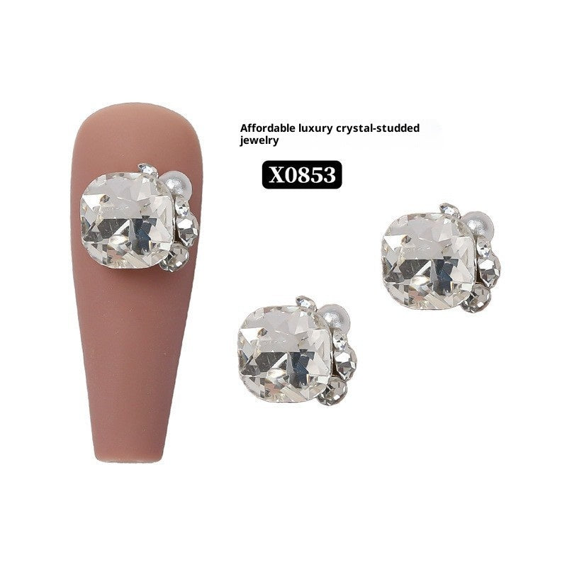 Rock Sugar Nail Crystal Rhinestone Kit for Nail Art - Multiple Styles & Sizes