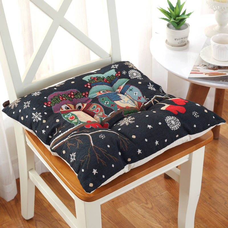 Thickened Non-Slip Chair Cushion for Dining & Kids Chairs - Solid Wood Stool Seat Pad