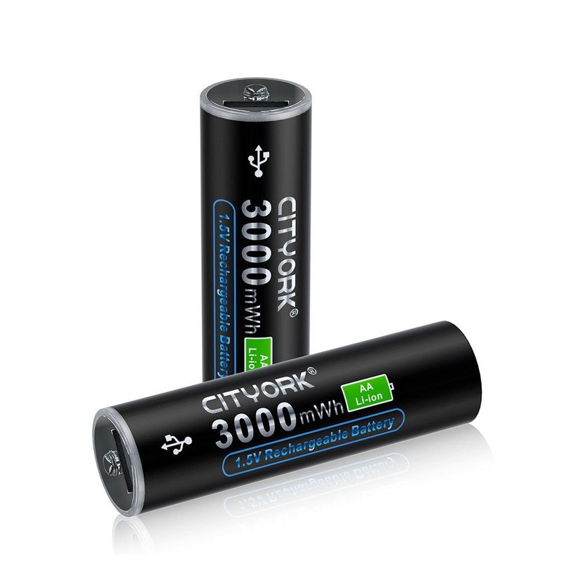 USB Rechargeable Battery with Micro Interface Input - 3000ML