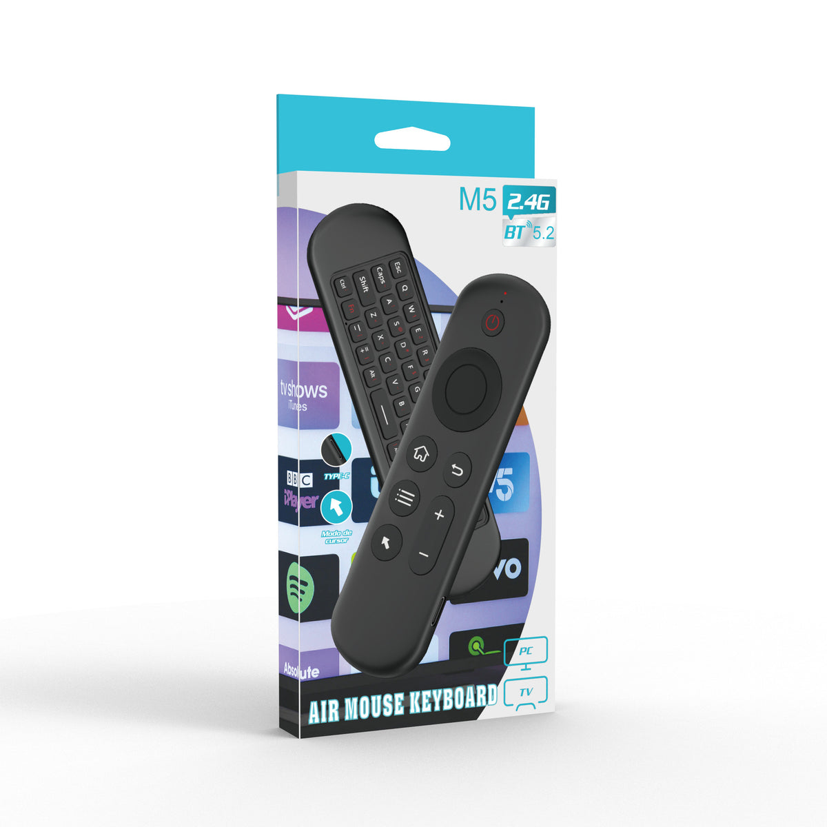 Flying Squirrel Backlit Bluetooth Set-Top Box with Multiple Styles