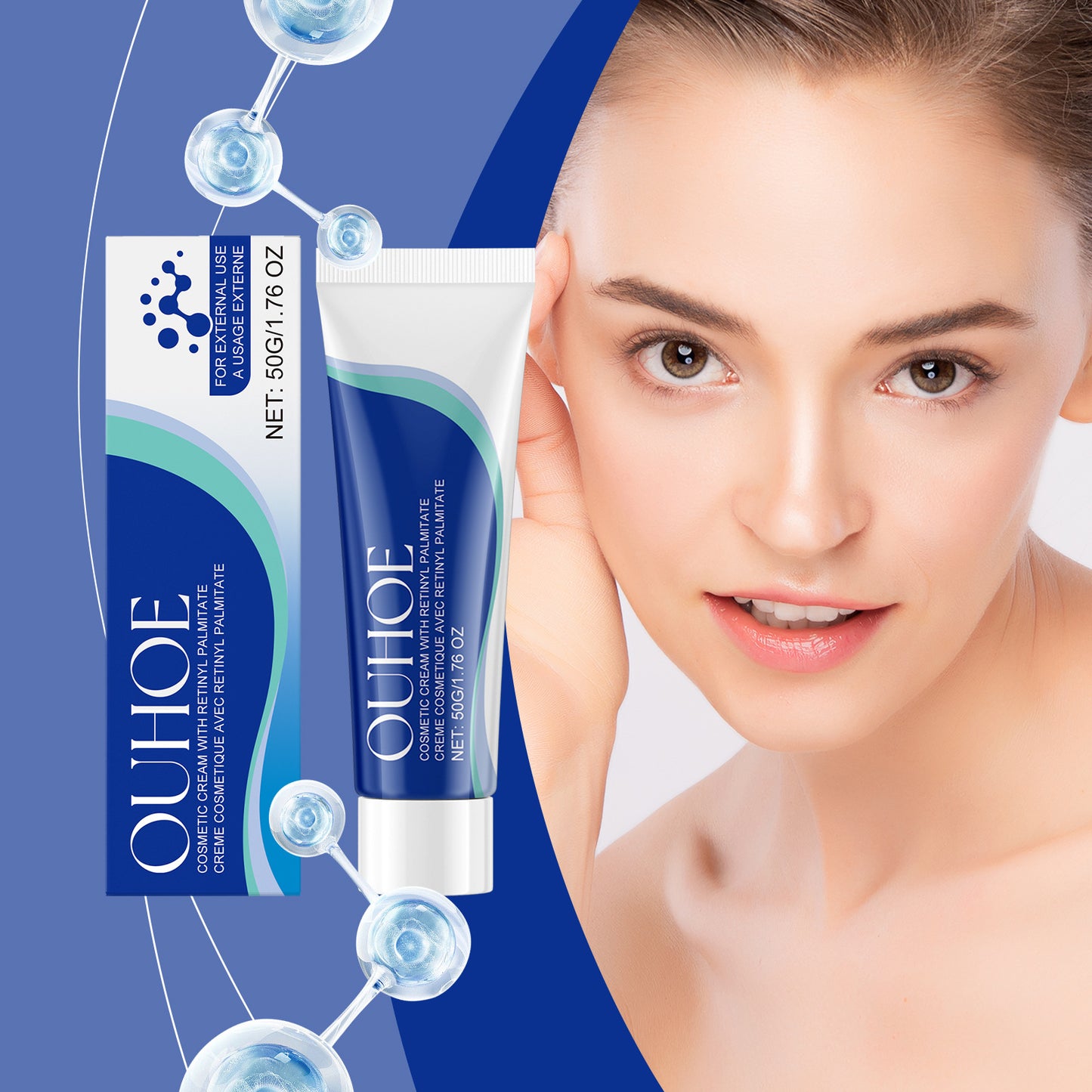 Retinol Night Moisturizer for Nourishing and Firming Skin - 50g