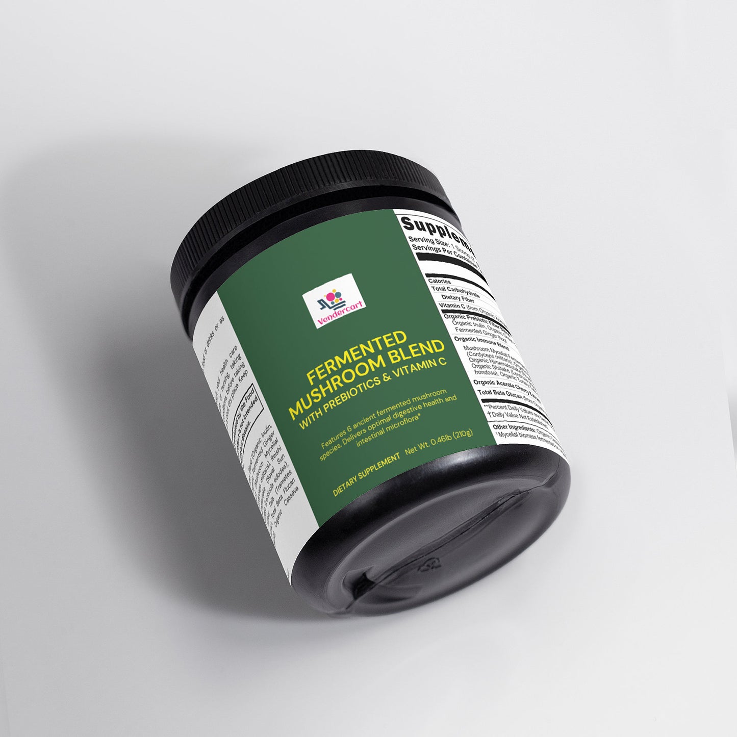 Fermented Mushroom Blend Supplement for Immune & Gut Health Support