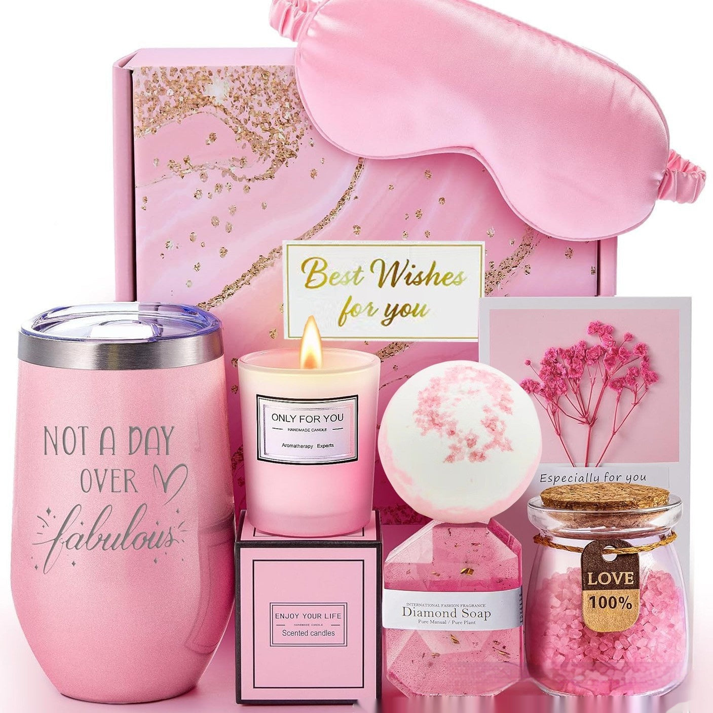 Girl Drinking Bottle Gift Set - Exquisite Party & Gift Pack with Multiple Variants