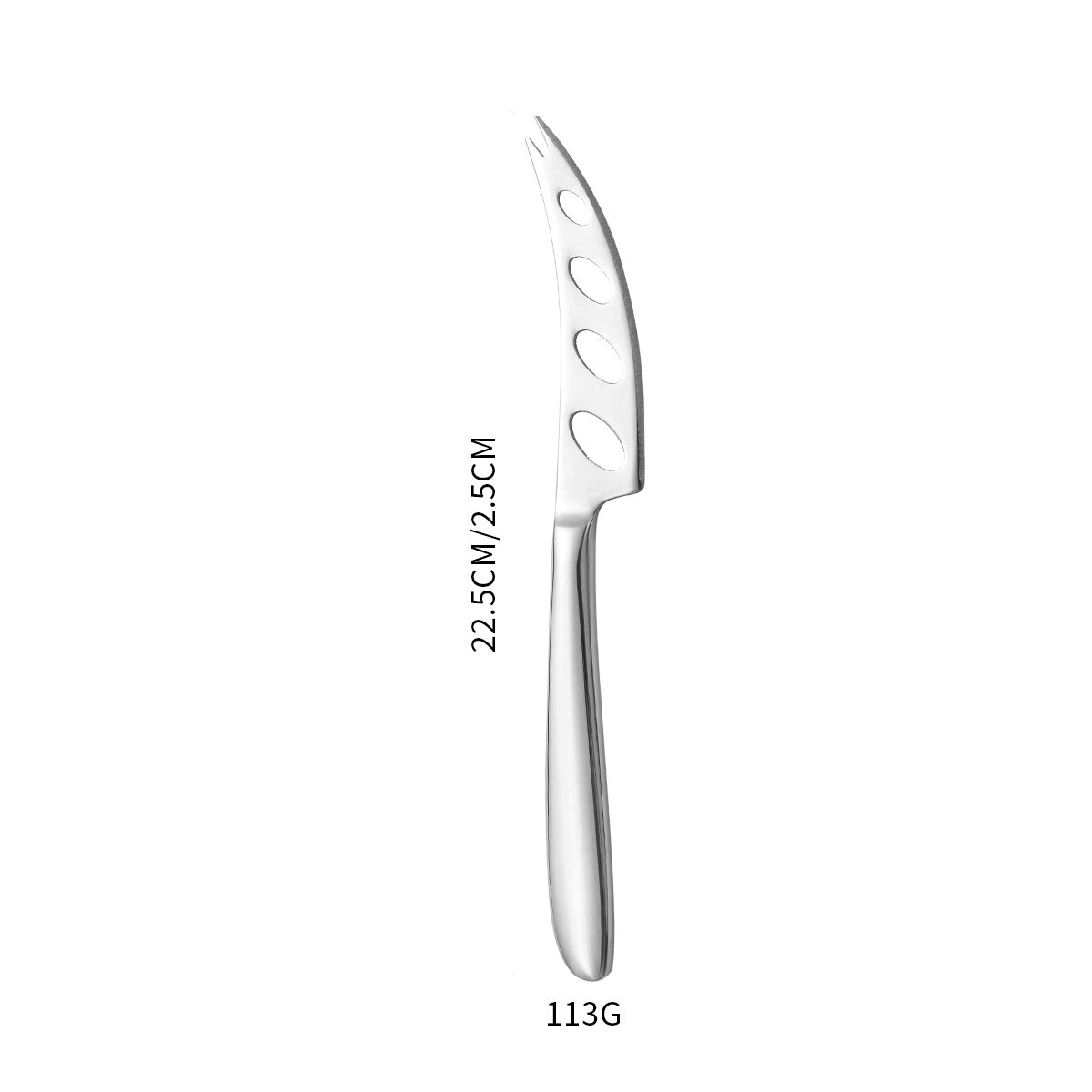 Stainless Steel Cheese Knife Set - Multi-Functional Flatware for Cheese & Deli