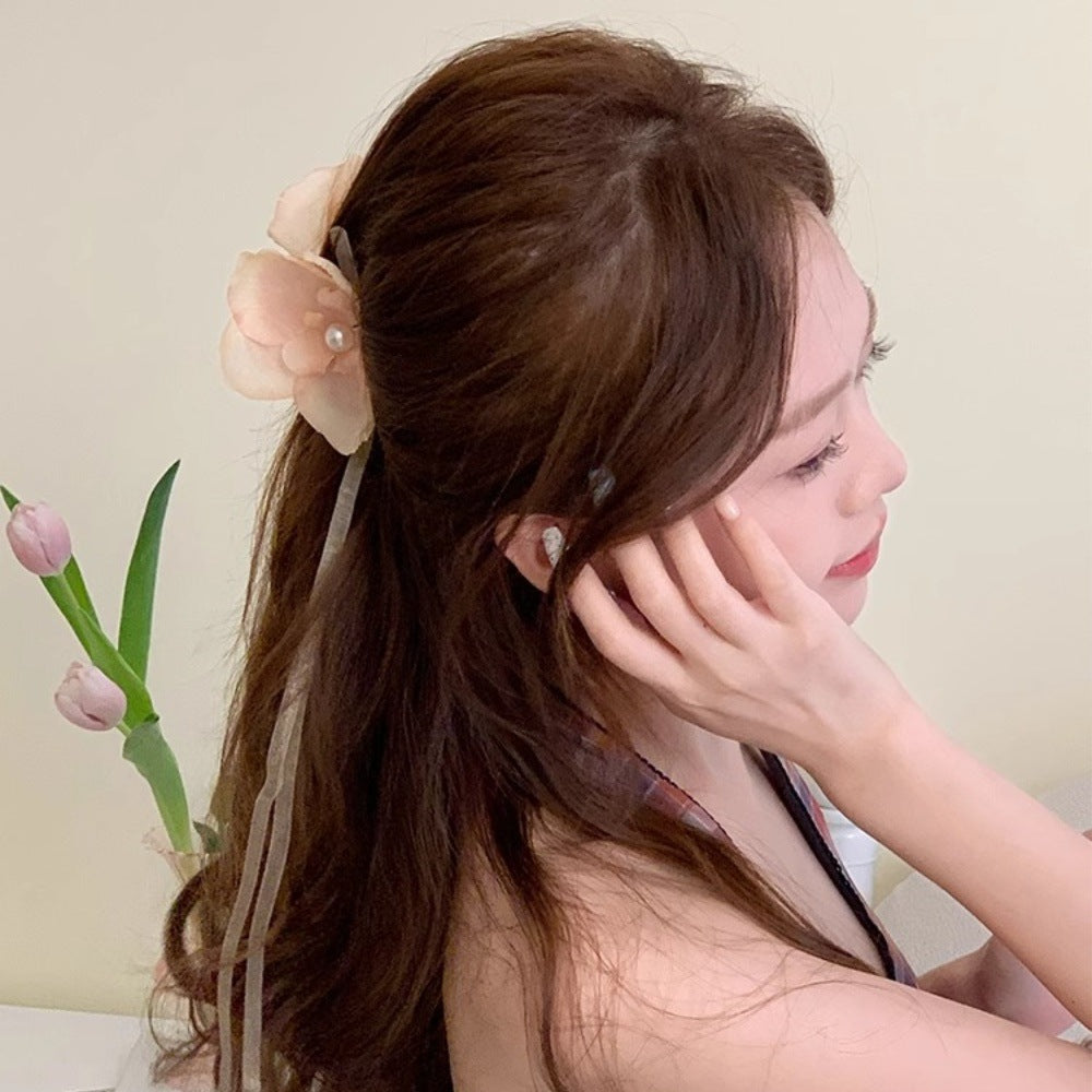 Flower Hairpin Set for Women - Ballet Phalaenopsis Style, Multiple Colors