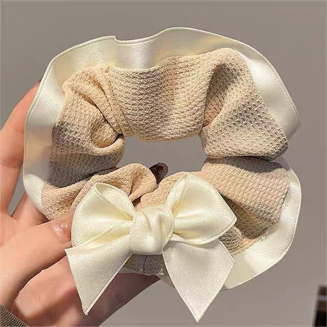 Summer Sweet Lace Scrunchie Hair Tie - Elegant Floral Hair Accessory