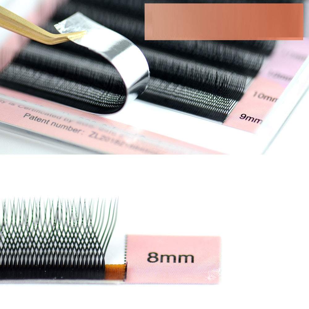 Natural Mesh Woven False Eyelashes - Thick, Light, Reusable for Makeup
