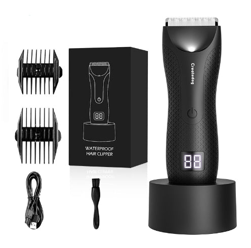 Electric Body Hair Trimmer Waterproof Clipper