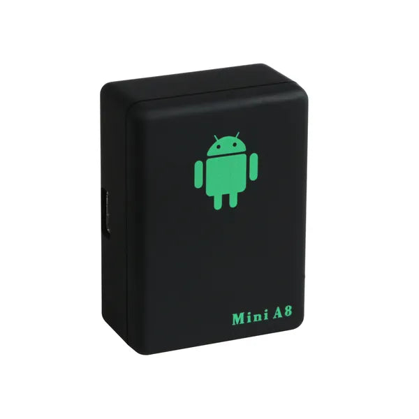 Real-Time Mini GPS Tracker with SOS Function - Black
