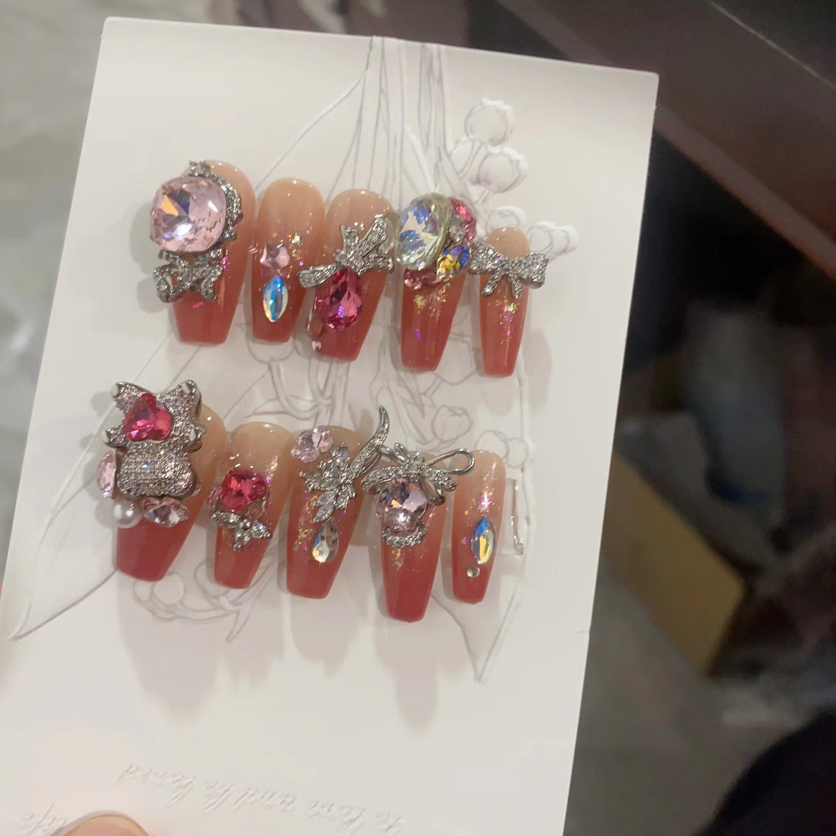 Nail Patches with Glue - Multiple Sizes