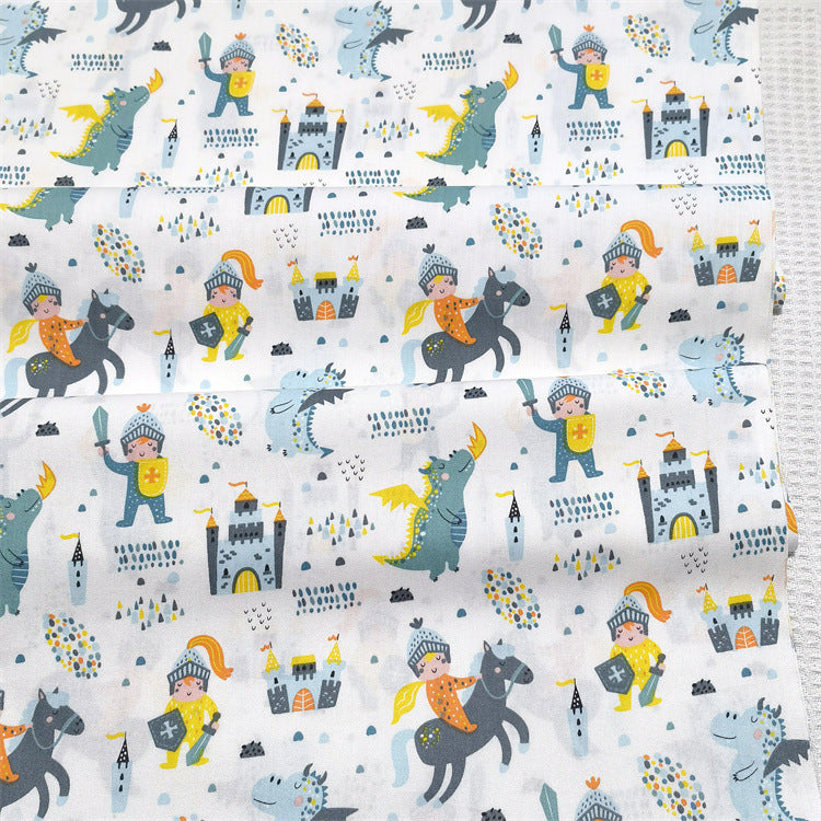 Children's Cotton Twill Bedding Fabric - Multiple Styles & Sizes