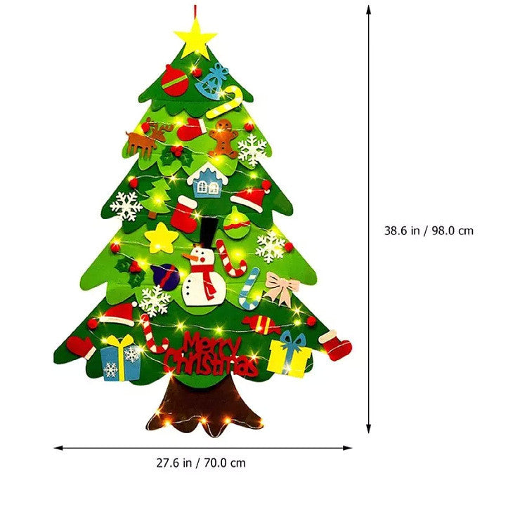 Christmas Decoration Pendant Set for Children DIY Holiday Party Decor