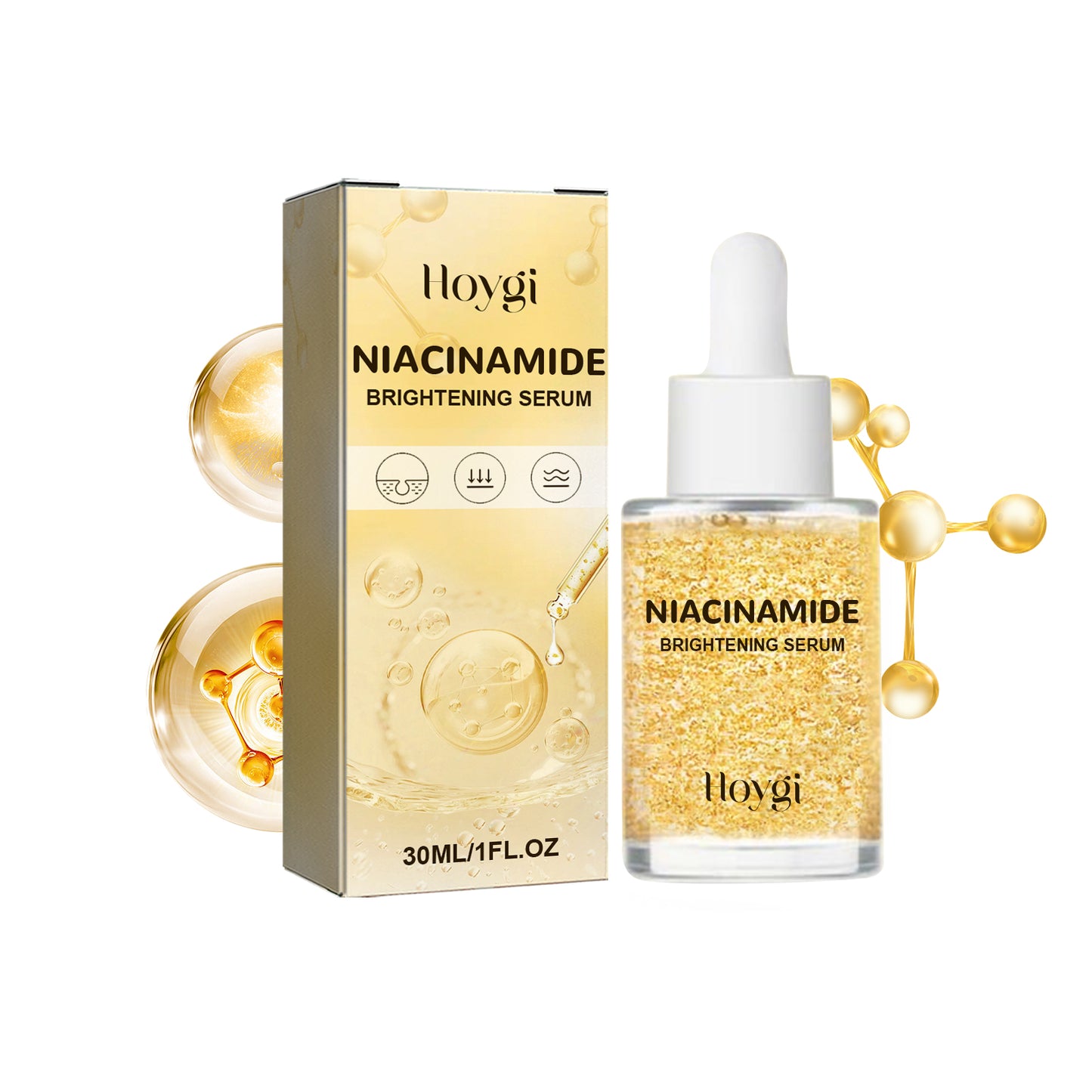 Niacinamide Brightening Serum - Hydrating Facial Treatment for Dark Spots
