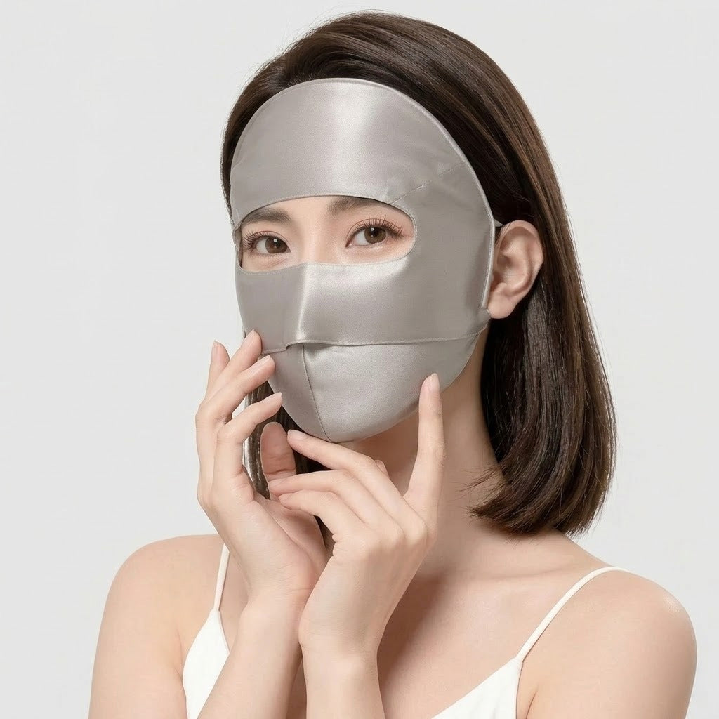 Silk Sun-Protective Face Mask