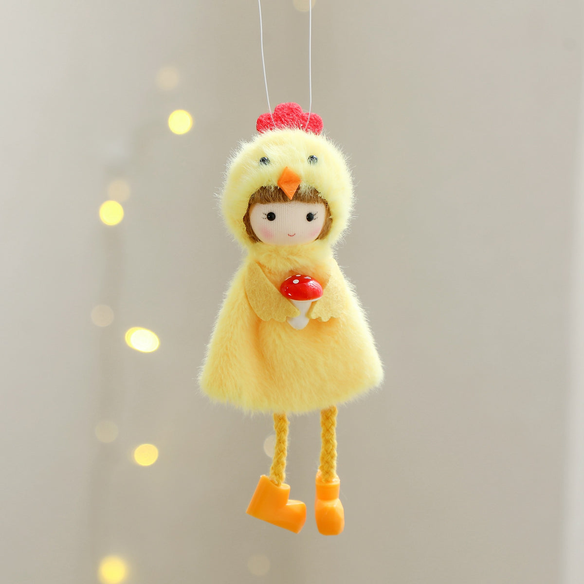 Easter Decorative Chicken Egg Ornaments - Festive Home Decor Pendant Set