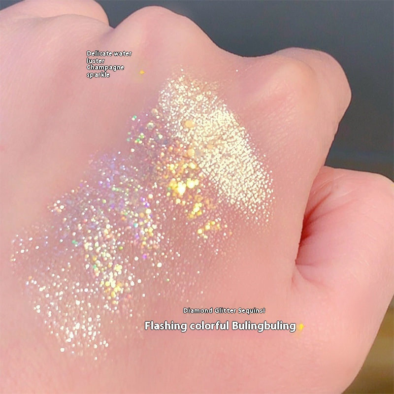 Multicolor Glitter Eyeshadow Palette - 25 Shades for Eye Makeup, Sparkling Color Set