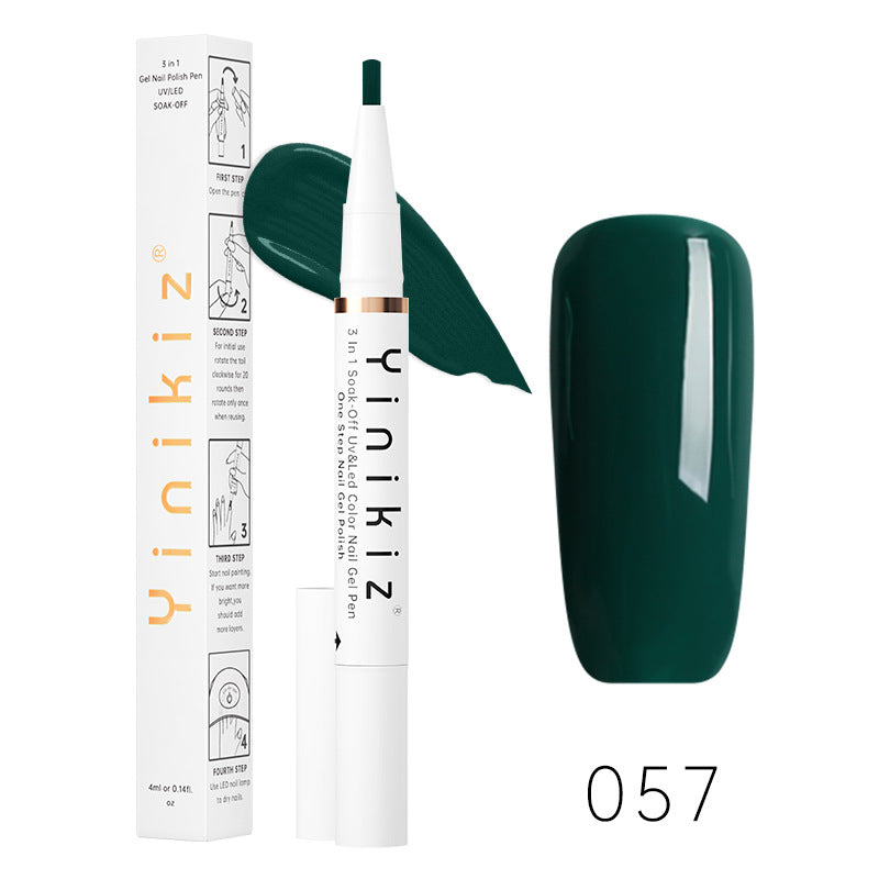 One-Step UV Nail Polish Pen - Fast, Convenient Manicure Gel, 4ml