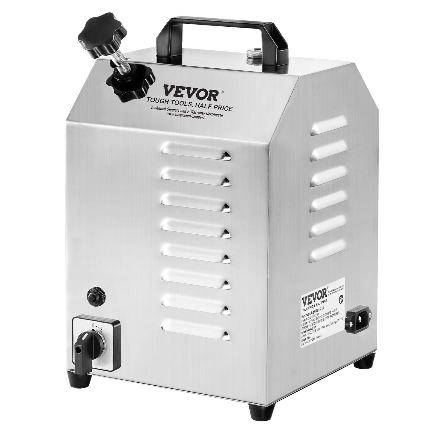 Multi-functional Meat Mixer Motor for Manual Food Processing - Silver