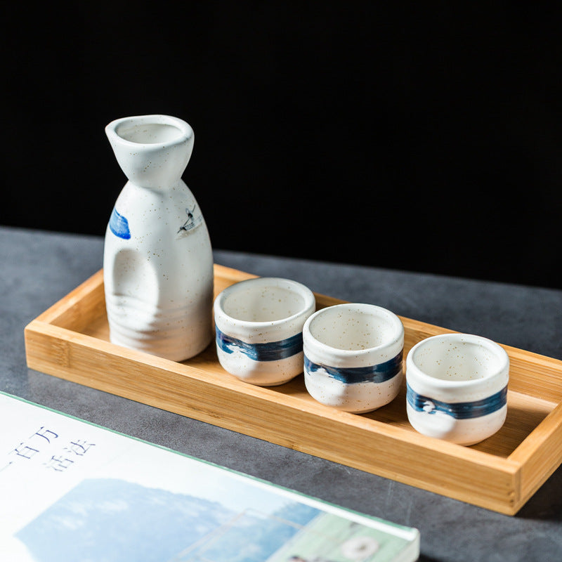 Vintage Ceramic Wine Cup - Creative Drinkware for Kitchen & Bar