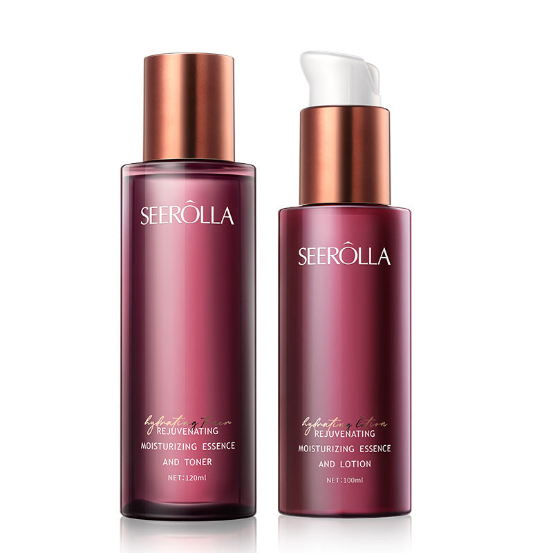 Moisturizing Water and Lotion Set for Facial Care - Pore Shrink & Firming