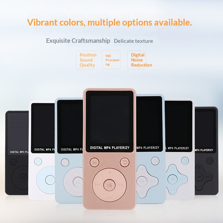 Ultra-Thin MP4 Player with 1.8-inch Screen, FM Radio & Voice Recording