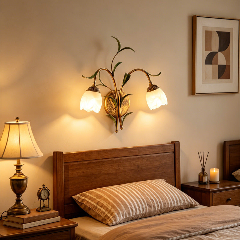 French-Style Modern Wall Sconce - Minimalist Living Room Lighting