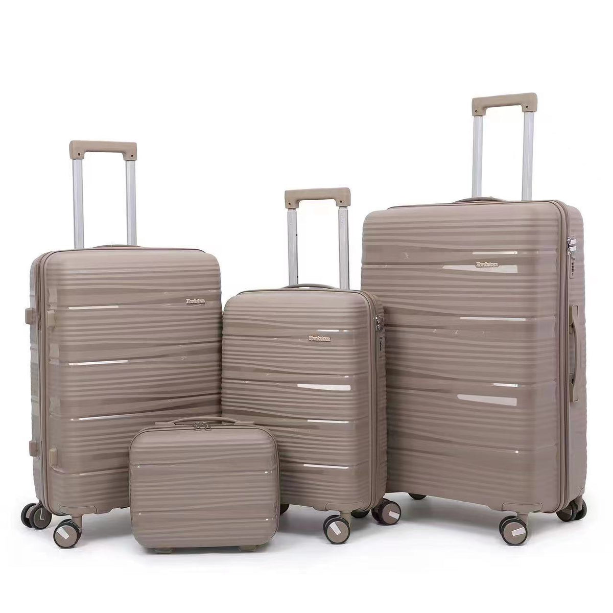 Suitcase And Rolling Luggage Cover Set Color-coordinated
