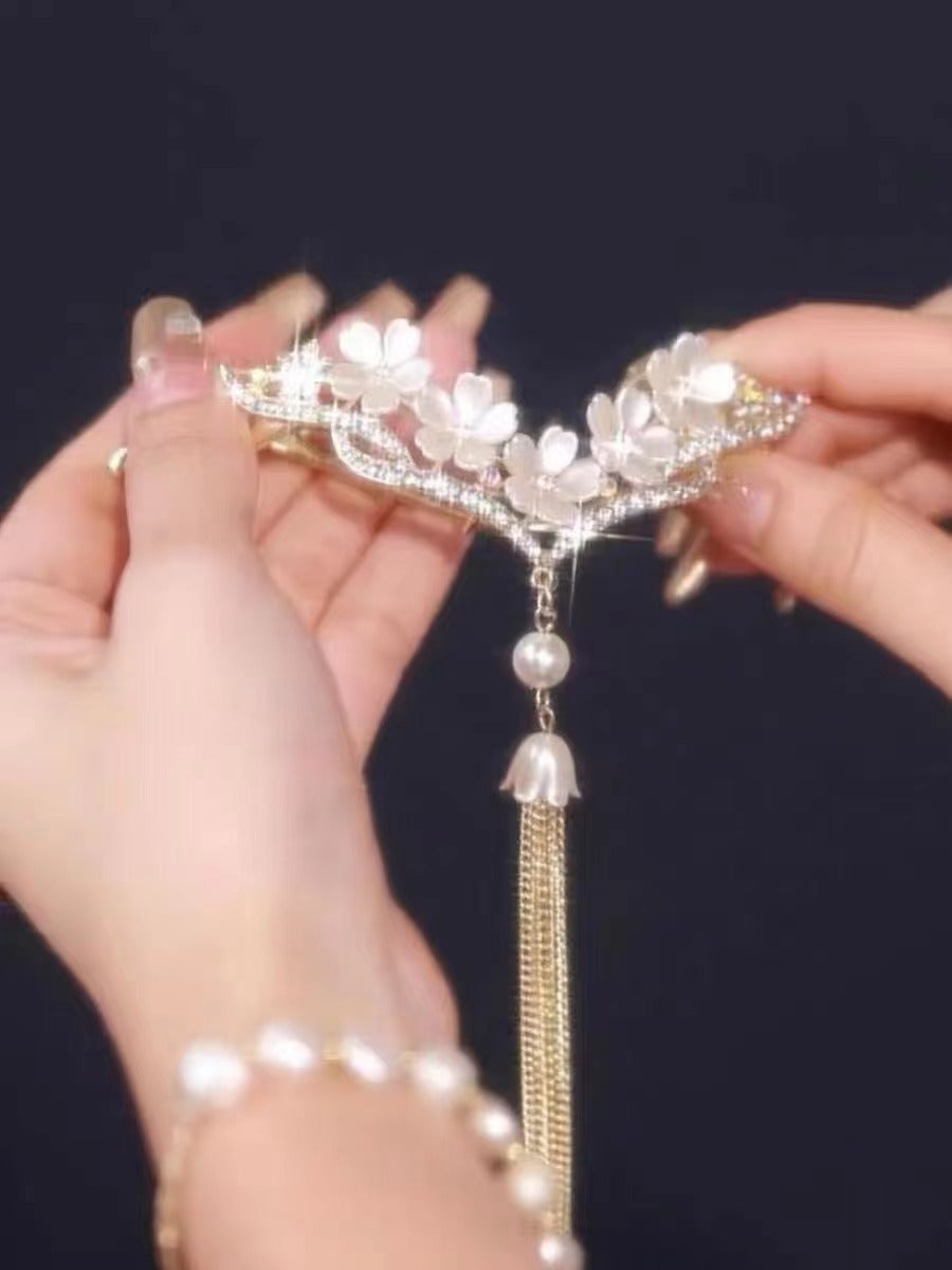 Women's Alloy Zircon Hairpin with Twist Clip - Multiple Colors