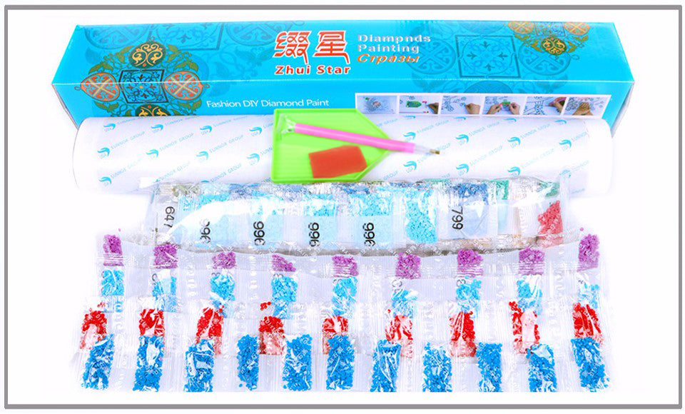 Diamond Painting Horse Kit - Art & Craft DIY Set for Living Room or Bedroom