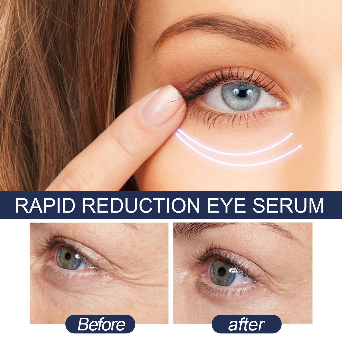 Hydrating Eye Repair Serum - Collagen & Hyaluronic Acid Firming Treatment