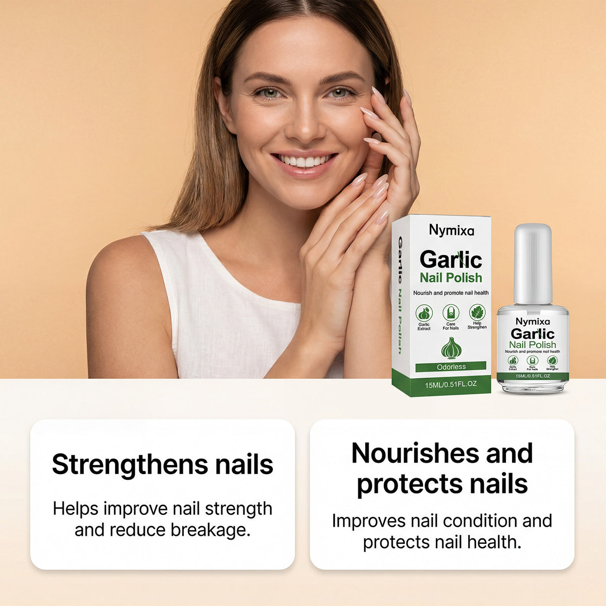 Cuticle Oil Nail Care - Clear Moisturizing Nursing Oil 15ml