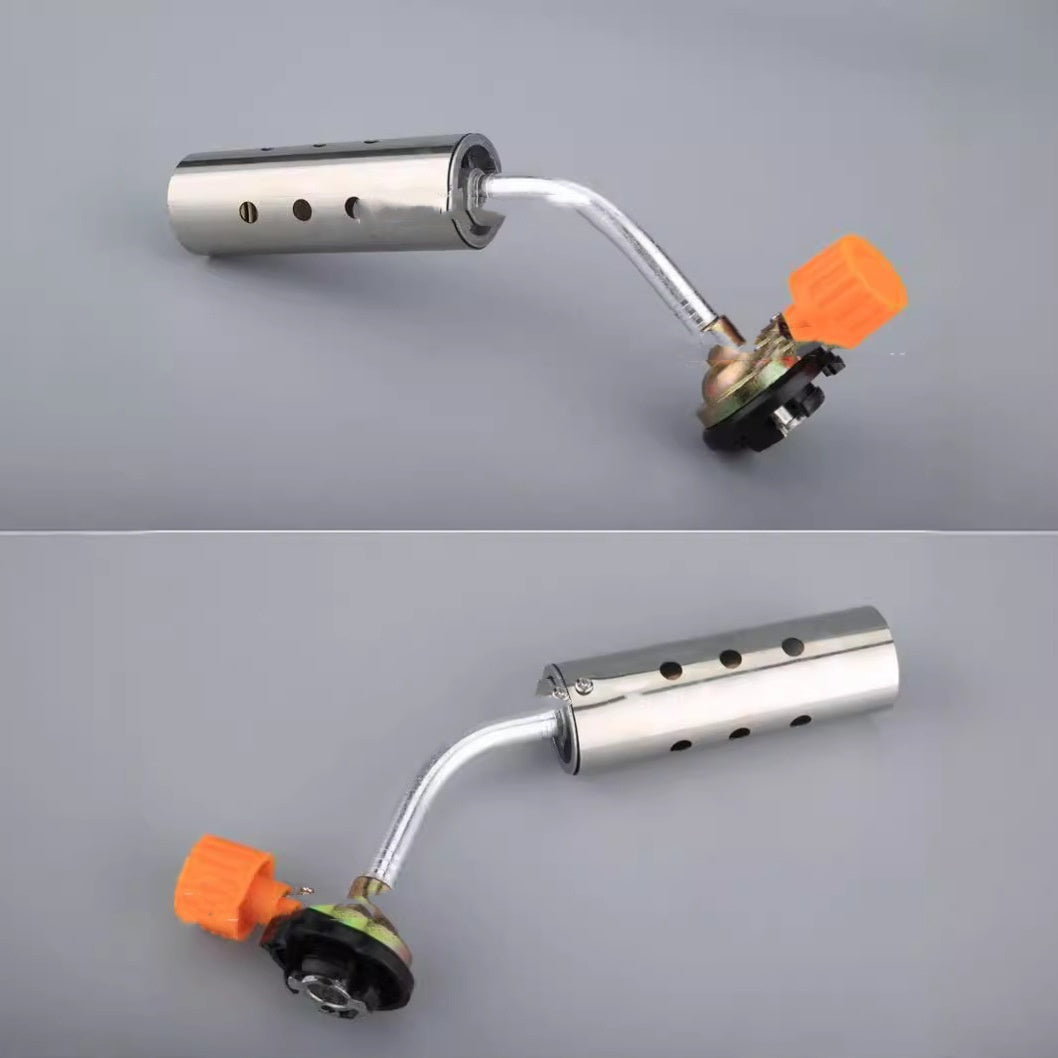 Inverted Flamethrower Nozzle for Burning Pig Hair Cartridge Type Home Garden