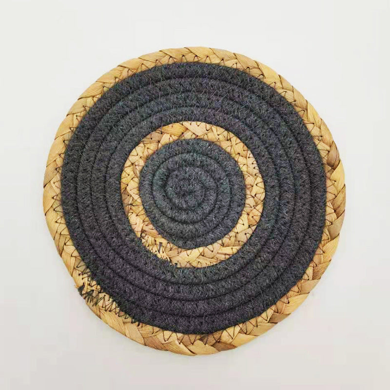 Cotton String Placemat Set - Round, Rectangular, Multi-Size Home Dinnerware