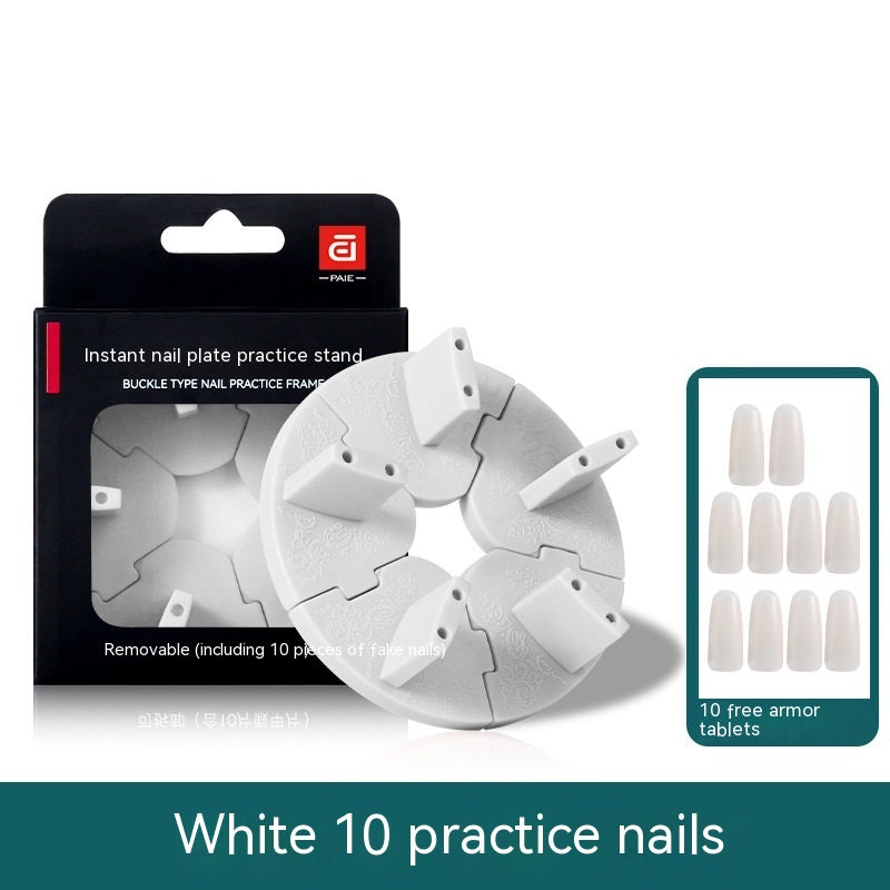 Nail Art Practice Lotus Base with Finger Rest - Nail Art & Tools