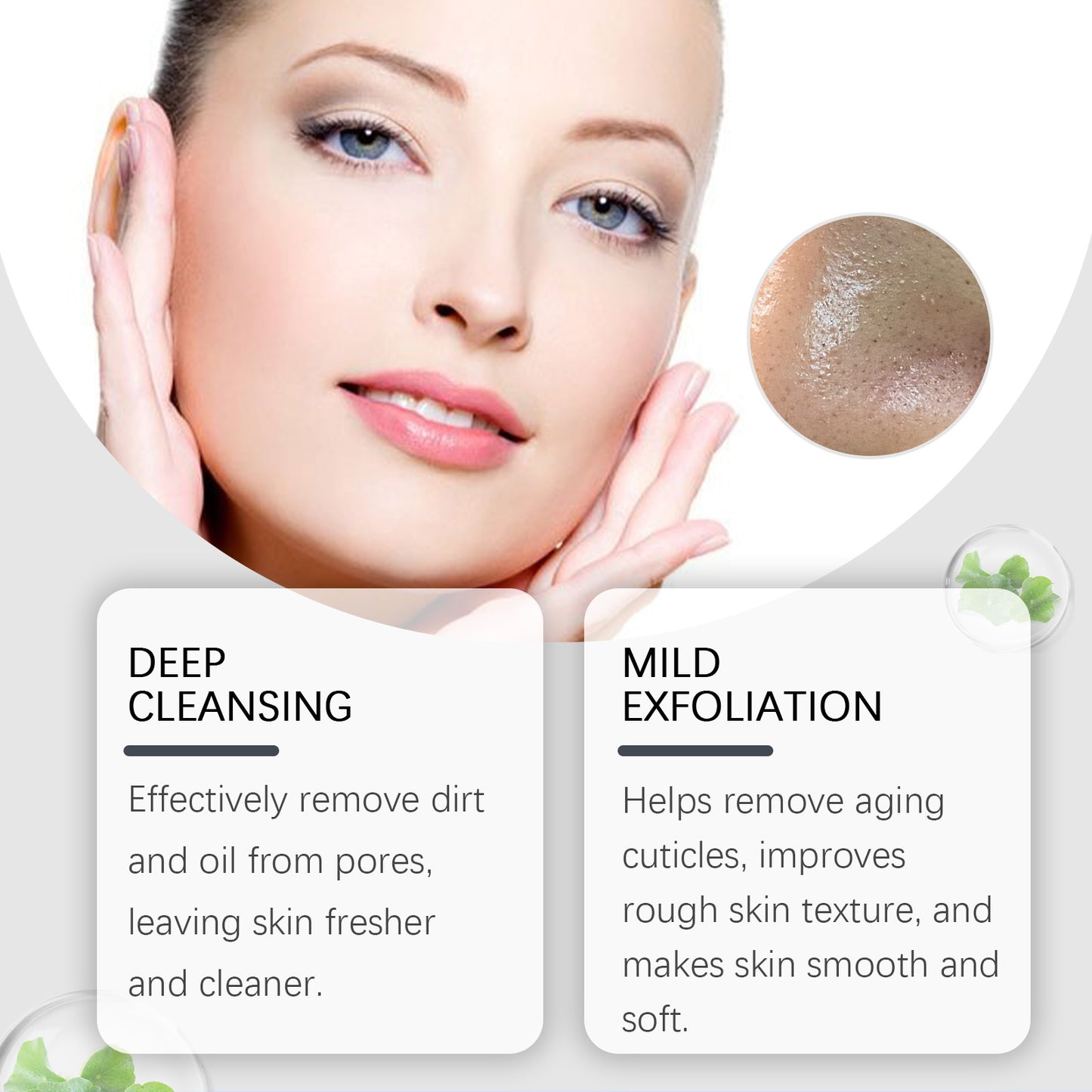 Pore Cleaning Mud Mask Stick - Moisturizing & Brightening Facial Treatment