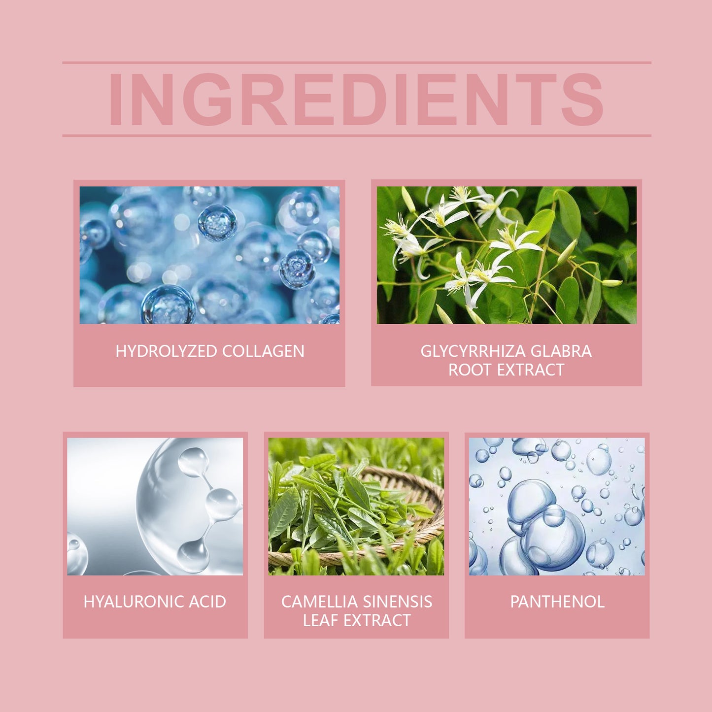Collagen Moisturizing Anti-Wrinkle Facial Mask - Hydrating Sheet Mask