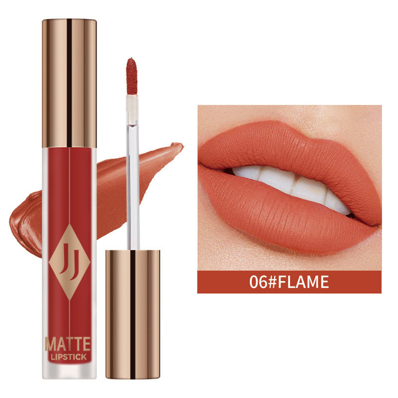 Matte Lip Gloss Moisturizing Lipstick No Stain On Cup - 4G Assorted Colors