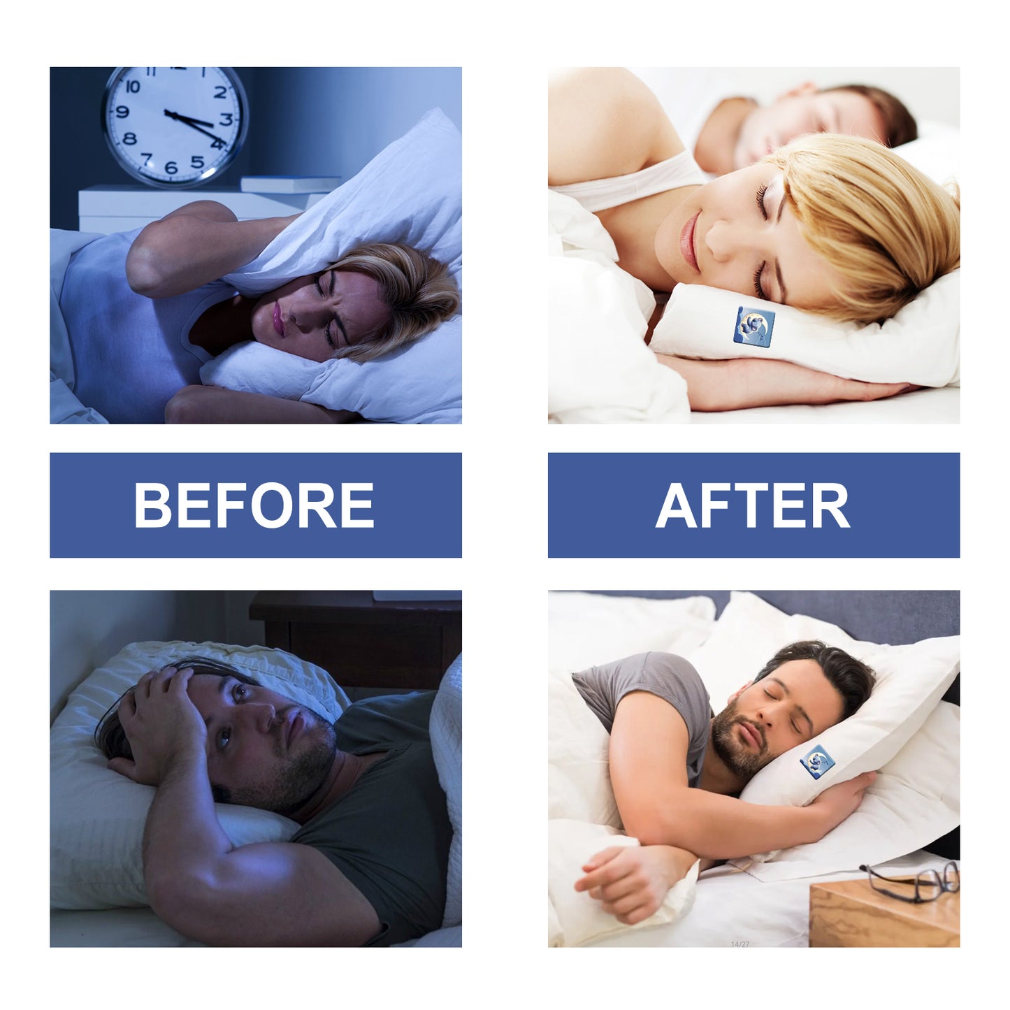 Relaxation Sleep Patches for Improved Rest & Insomnia Relief