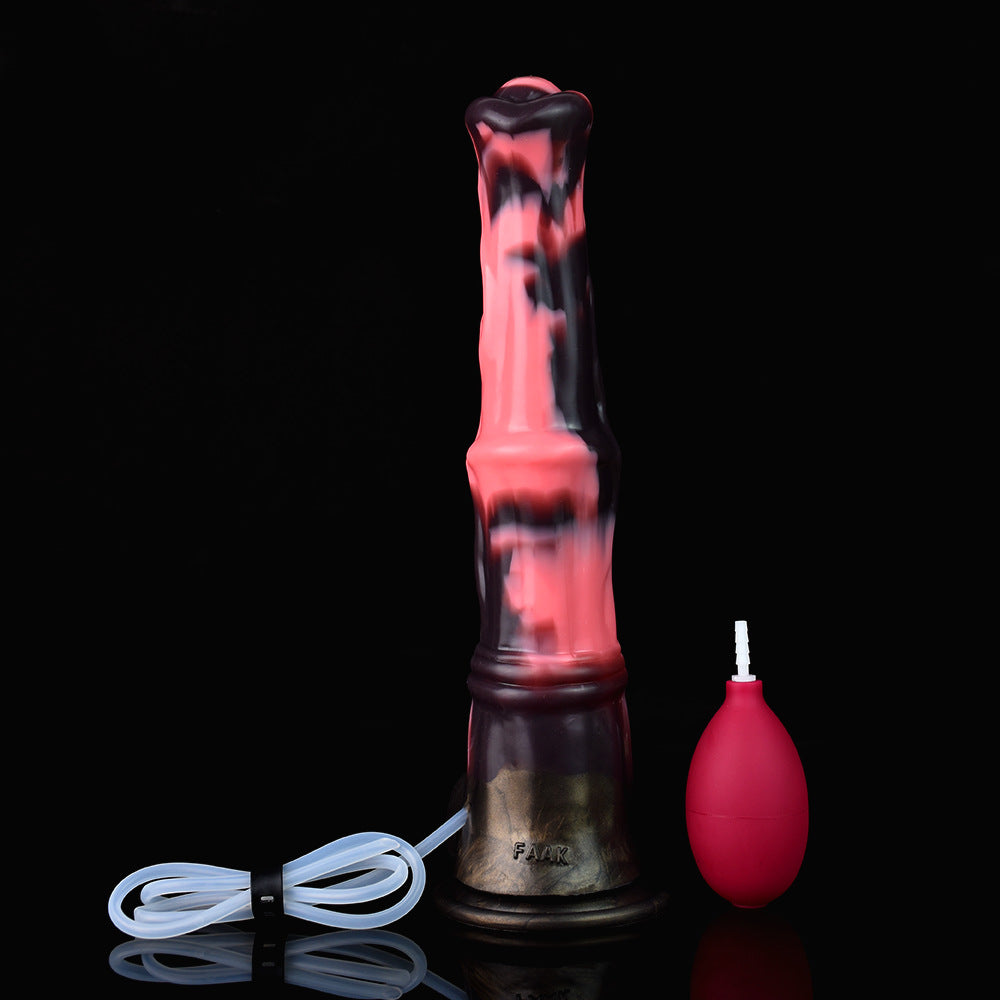 Anal and Vaginal Cleaning Device - Silicone Masturbation Toy for Adults
