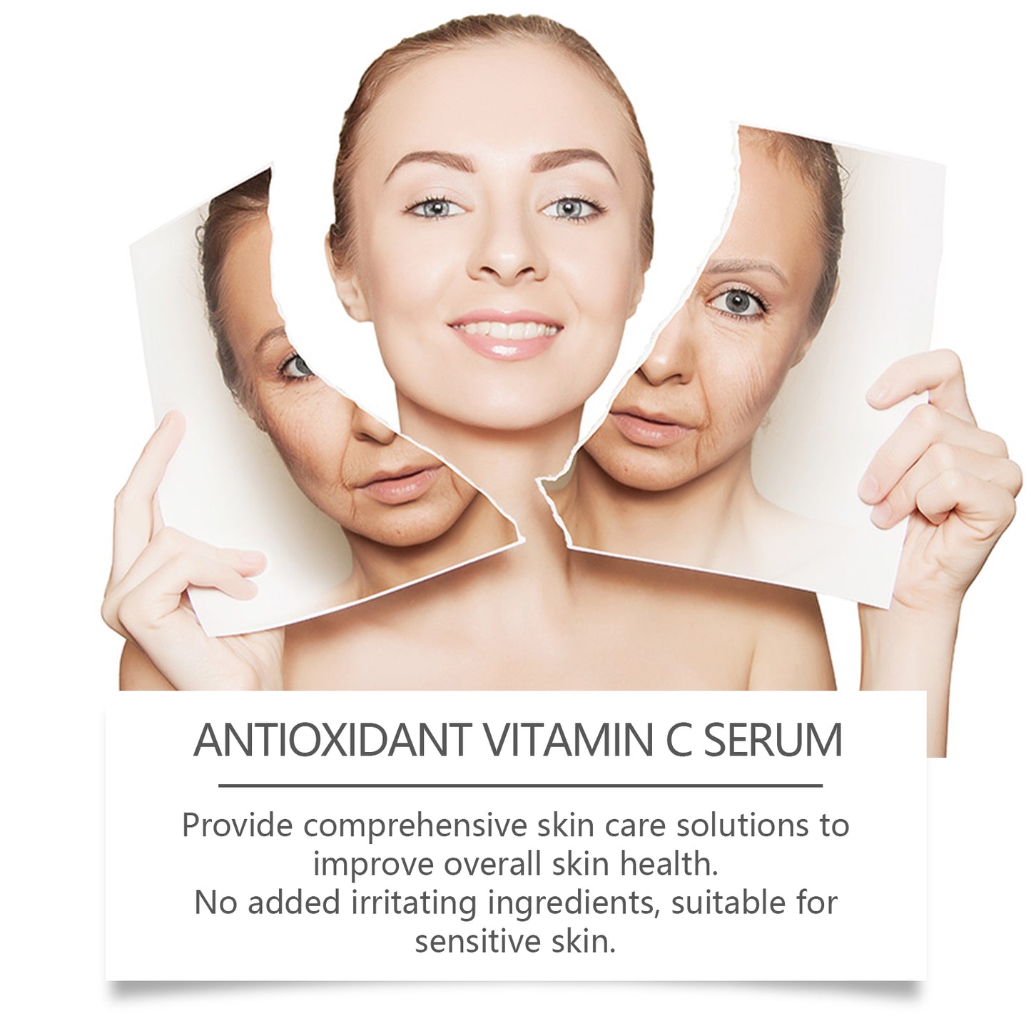 Vitamin C Brightening Facial Serum - Moisturizing & Anti-Aging Skin Care 30ml
