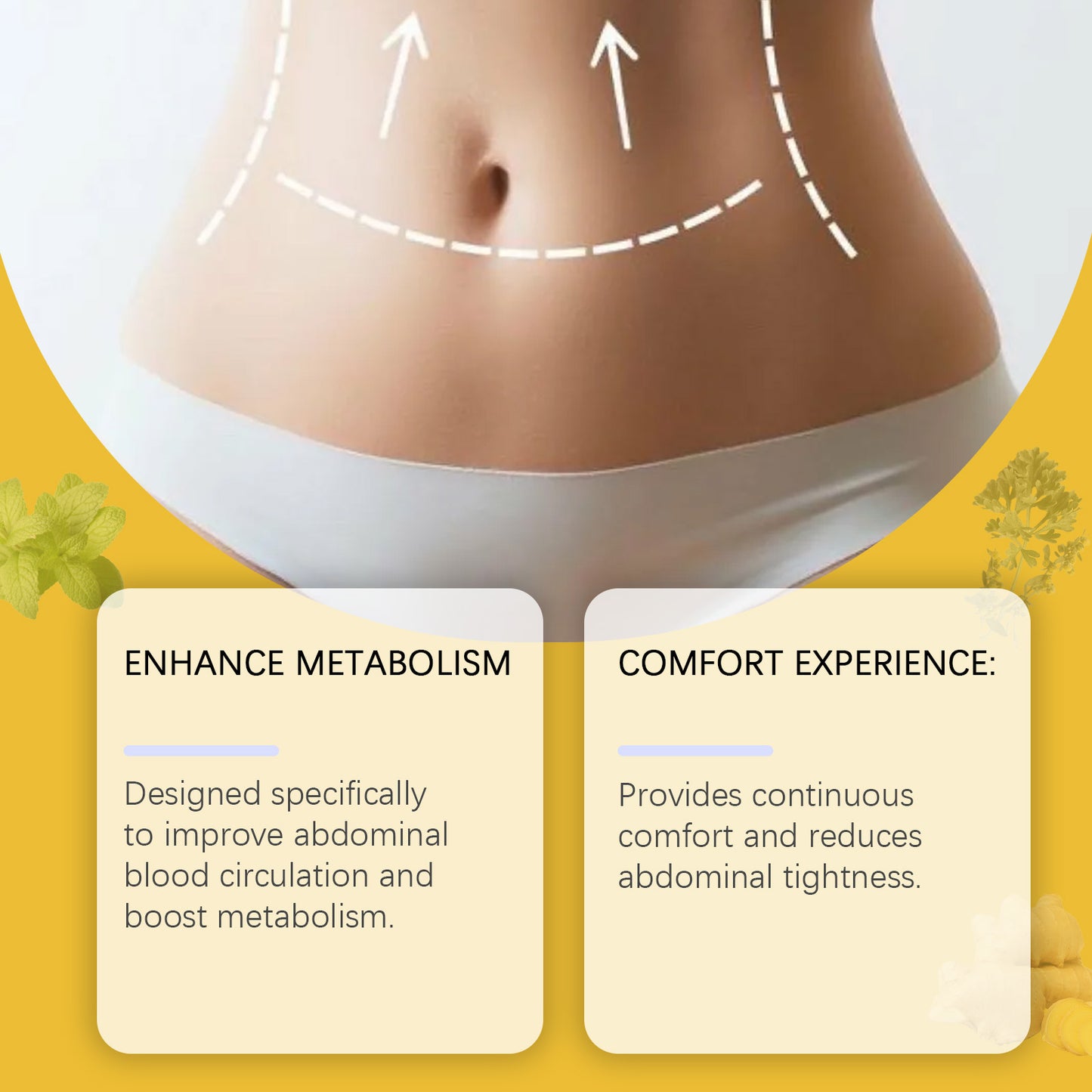 Bee Venom Slimming Patch - 7 Pack Abdominal Body Shaping Stickers