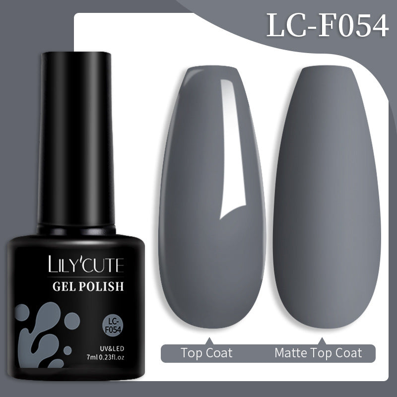 Colored Glitter Nail Glue Set for Nail Art - Waterproof & Non-Flushing