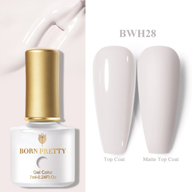 One-Color Gel Nail Polish 7ml - Long-Lasting, Non-Toxic, Professional & Home Use