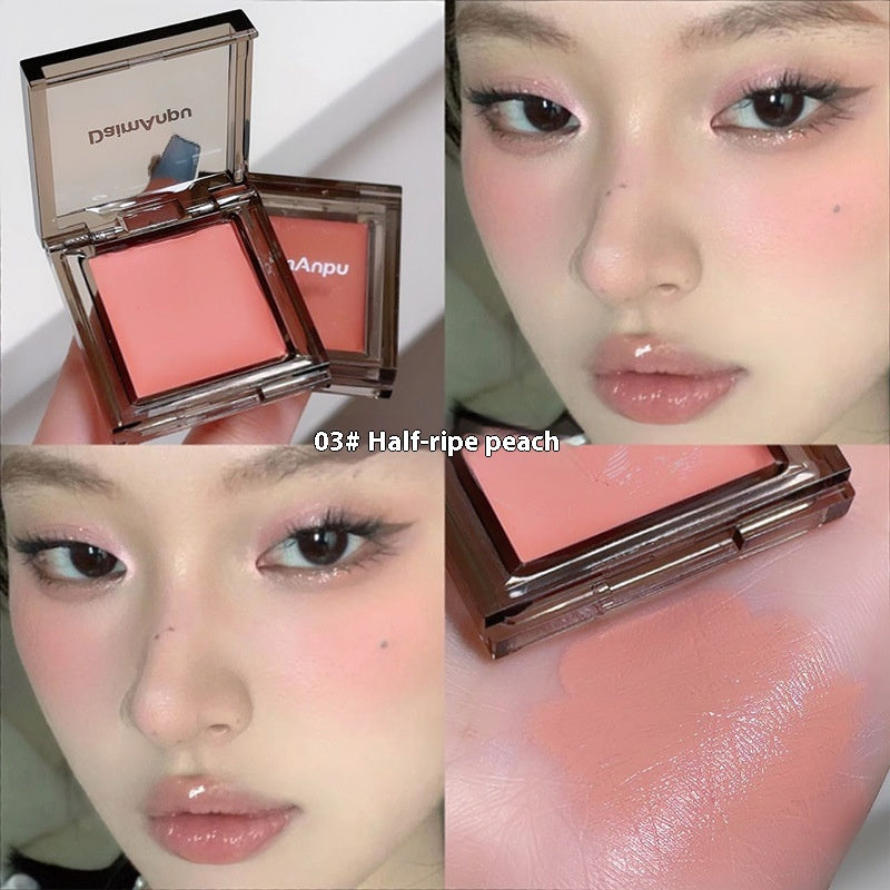 Monochrome Ice Night Box Blusher - Nude Color Makeup Set, Matte Finish